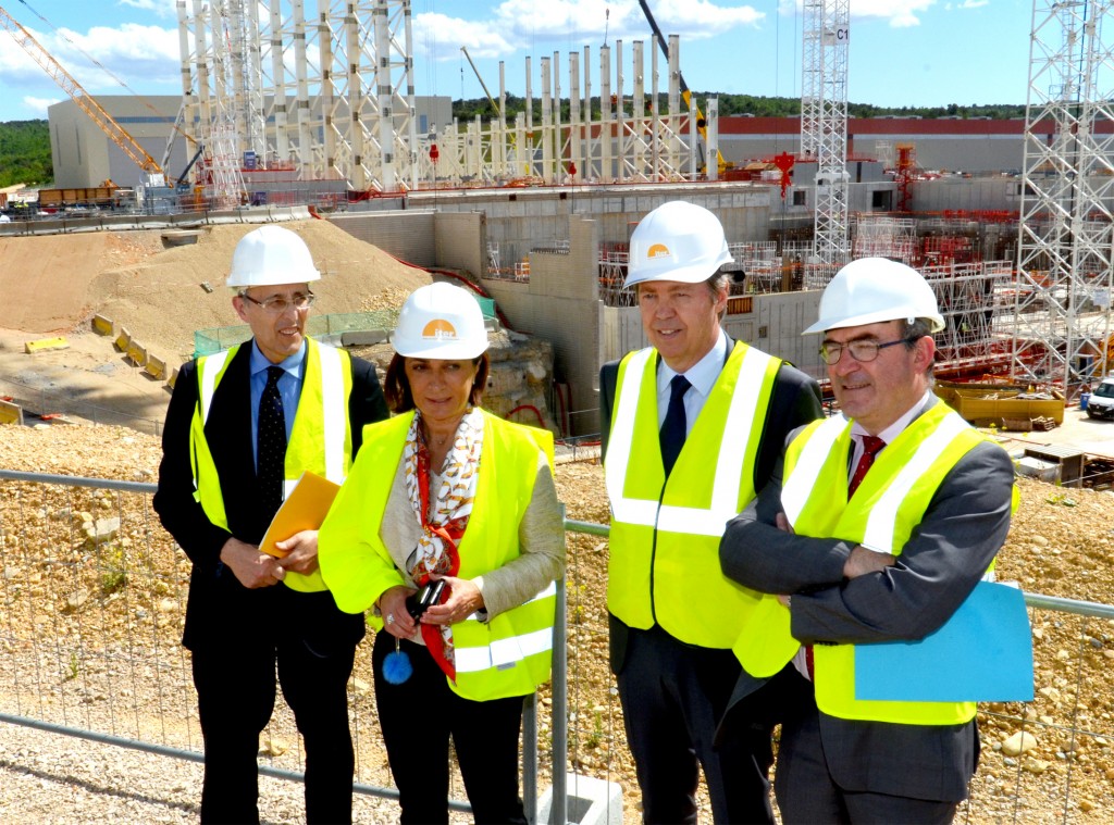 President of the Bouches-du-Rhône department visits ITER