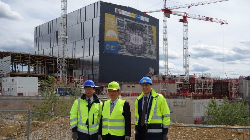 State Minister of MEXT (Japan) tours ITER