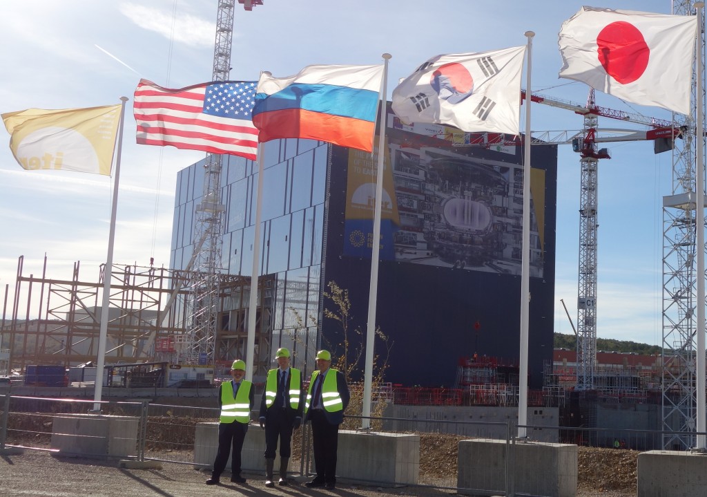 UK Atomic Energy Authority's new CEO spends a day at ITER