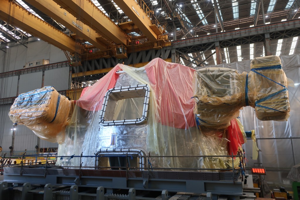 Korea complets third vacuum vessel sector