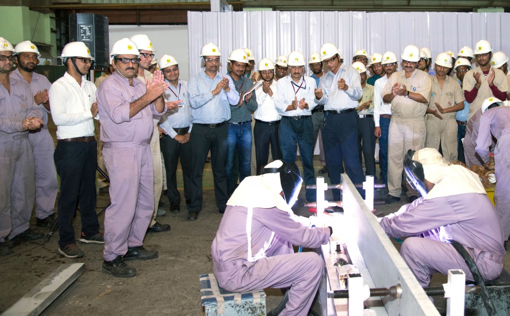 Work starts on cryostat upper cylinder in India