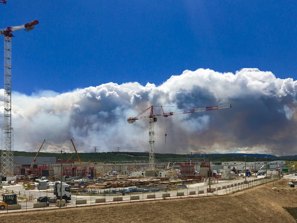 A dry summer in the region
