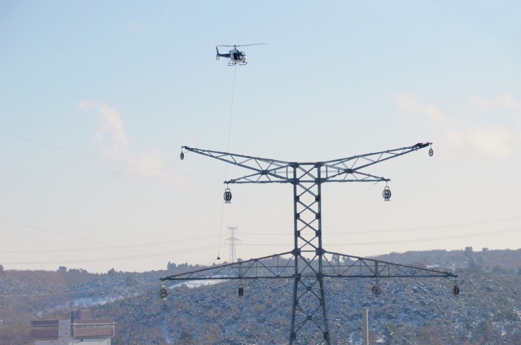 The wires reach ITER
