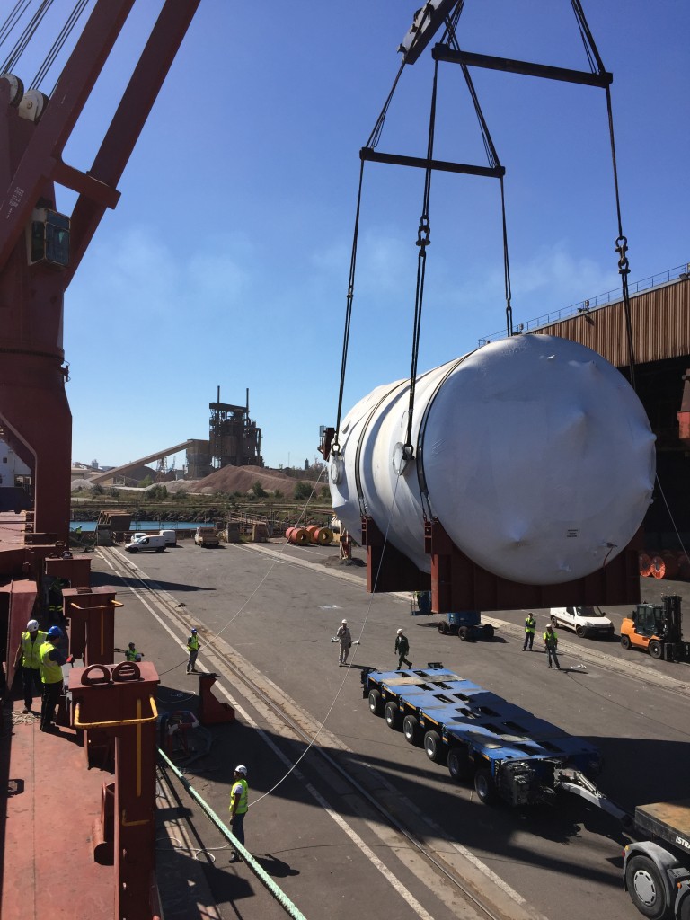 Successful ocean crossing for three US drain tanks