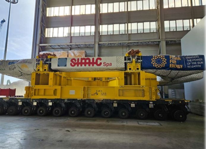 Europe sends last toroidal field coil