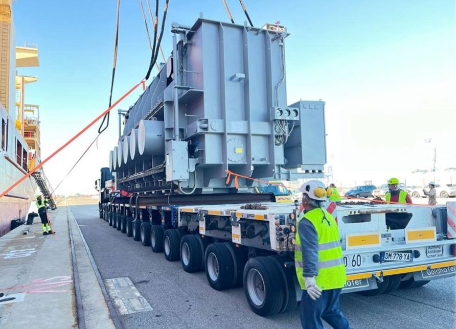 Korean converter unit reaches France